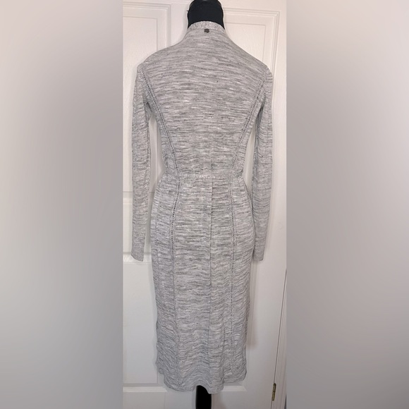 GUESS Chiffon Soft Gray Summer Duster Sweater XXS - Picture 2 of 14